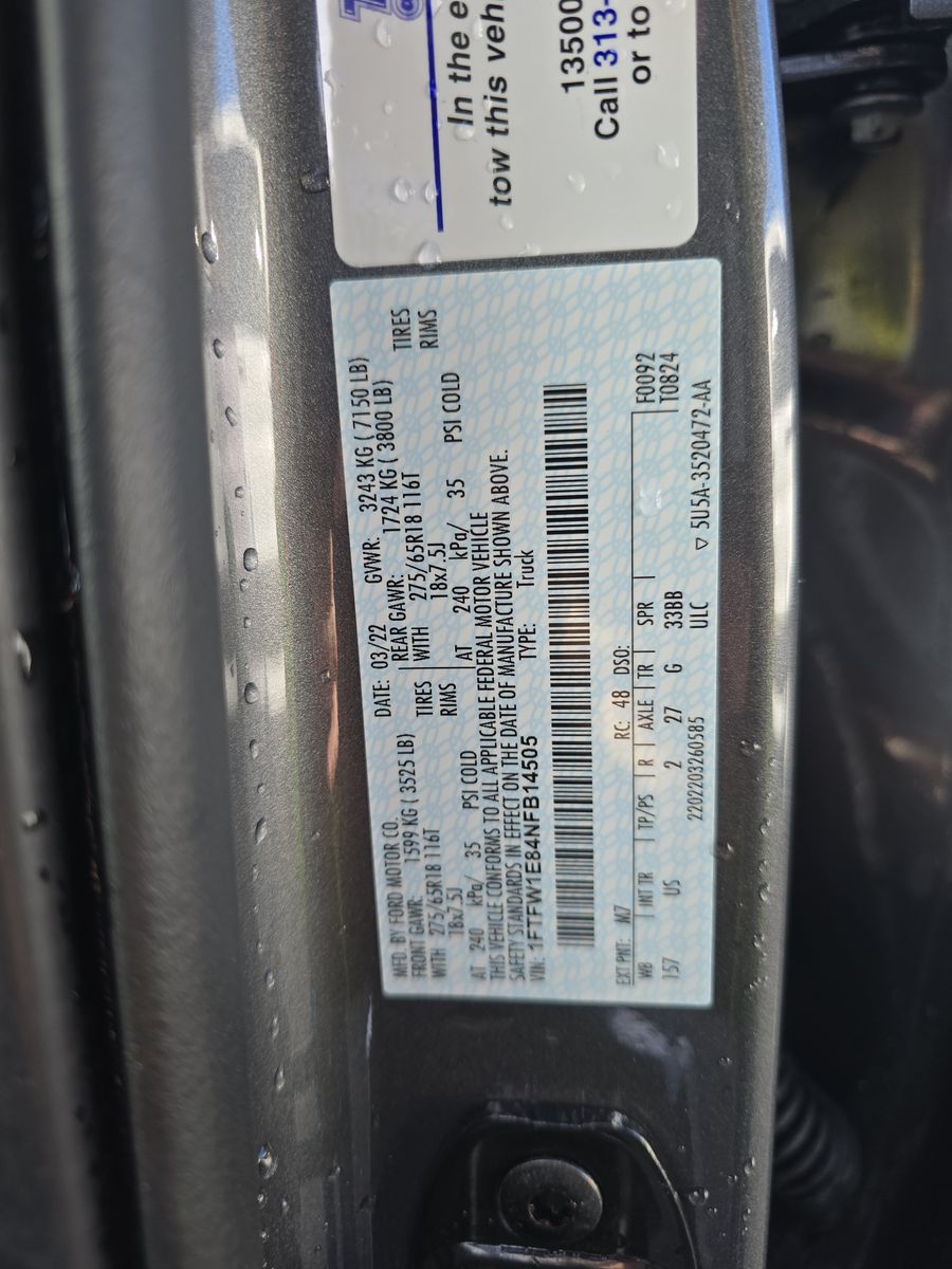 2022 Ford F-150 XLT AWD