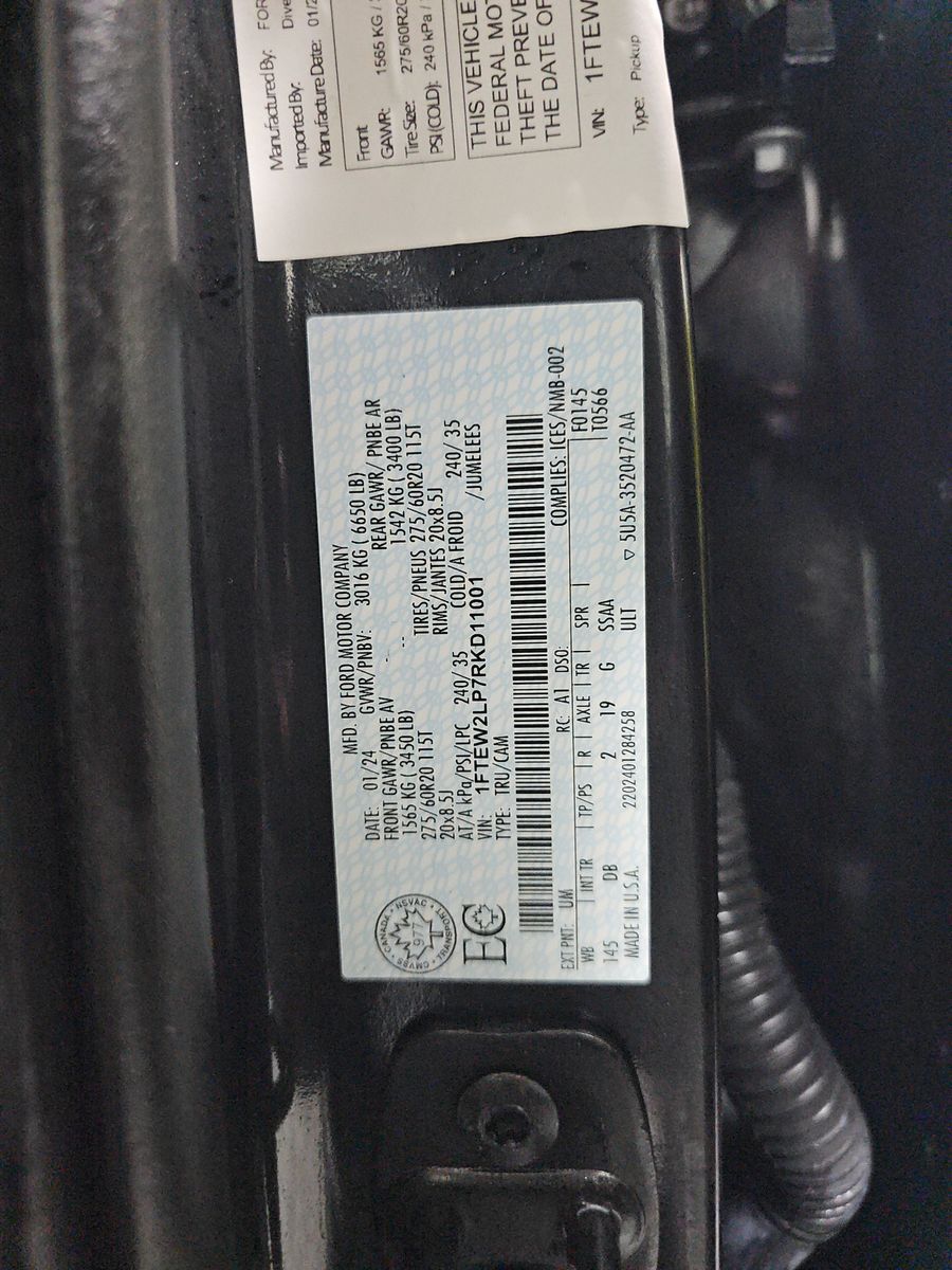 2024 Ford F-150 STX AWD