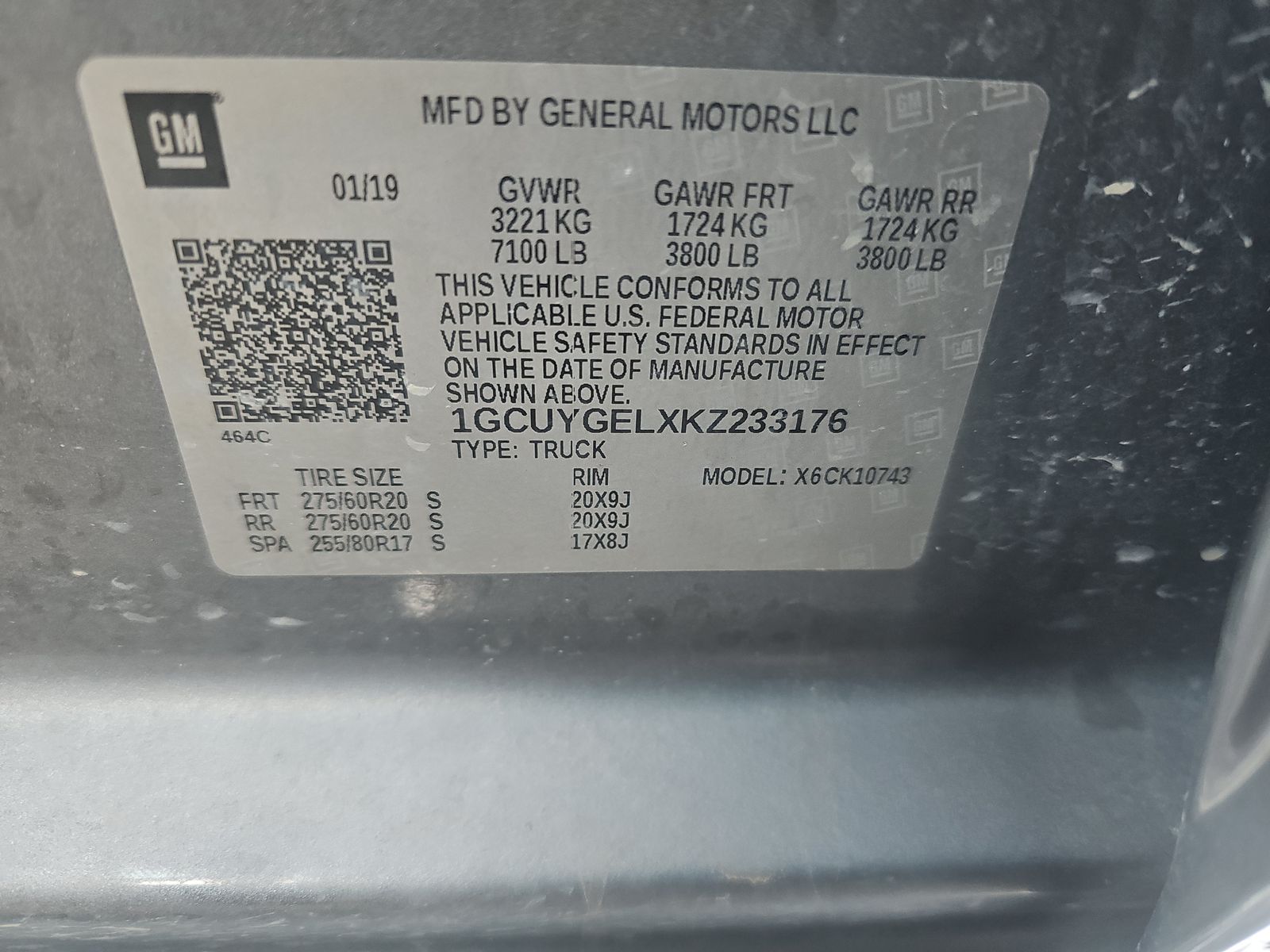 2019 Chevrolet Silverado 1500 LTZ AWD