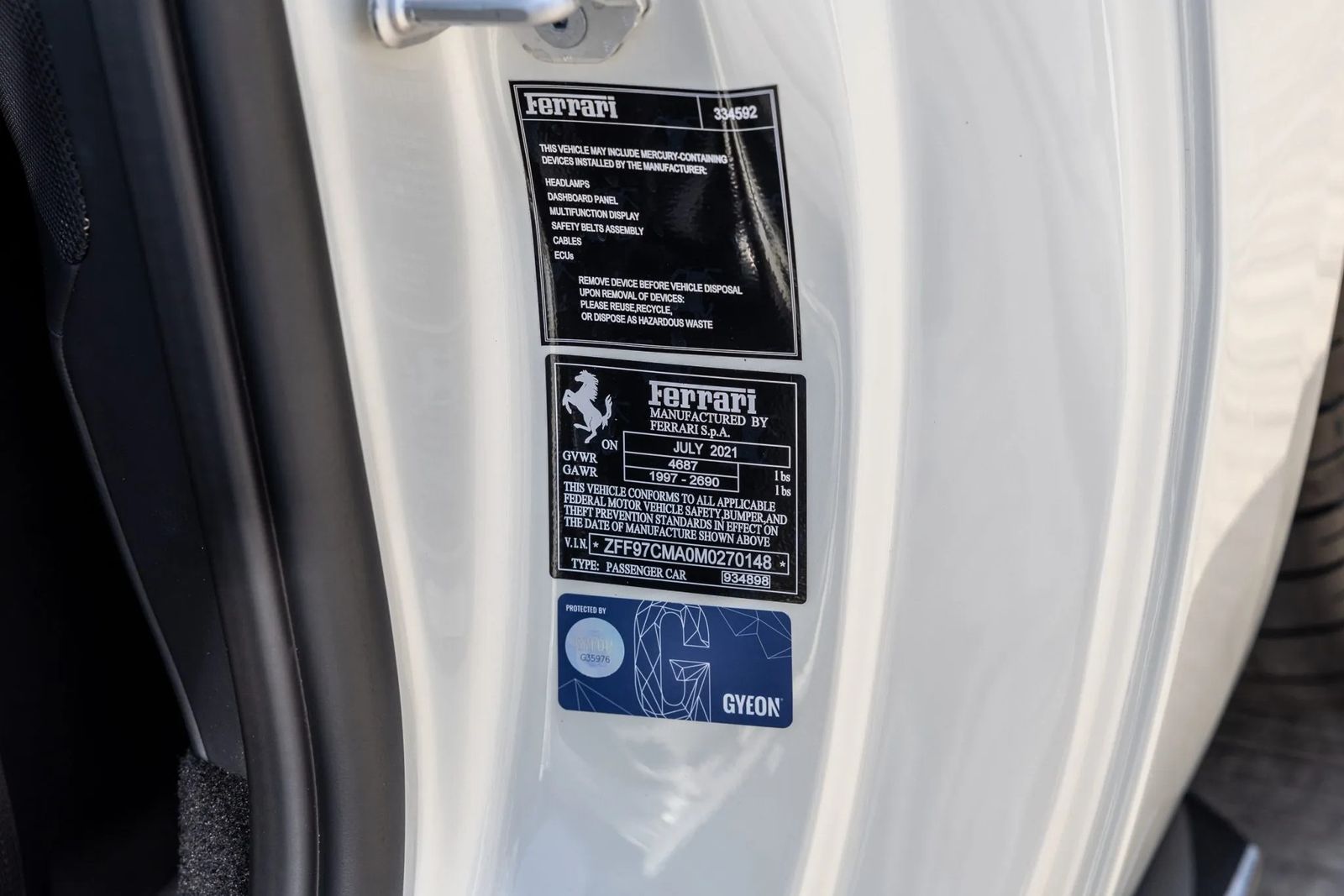 2021 Ferrari 812 GTS RWD