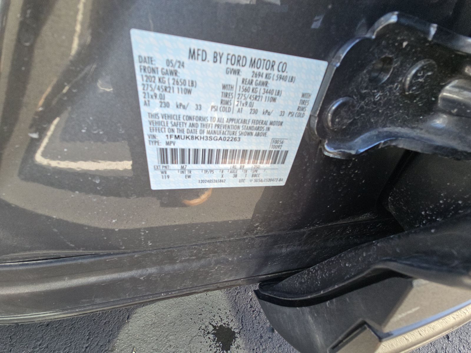 2025 Ford Explorer ST-Line AWD