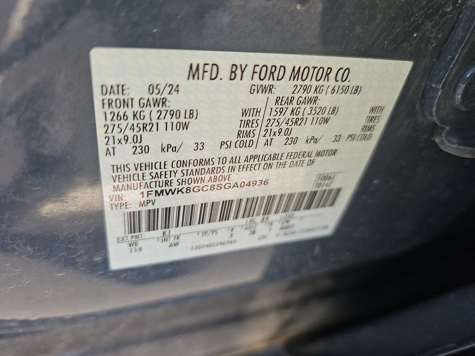 2025 Ford Explorer ST AWD