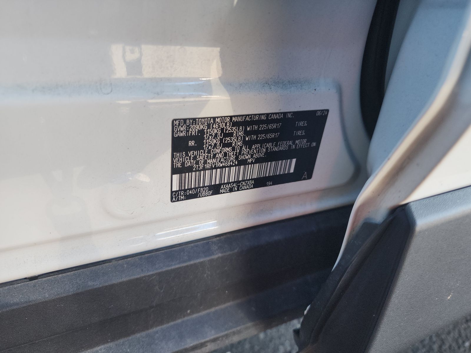 2024 Toyota RAV4 LE AWD