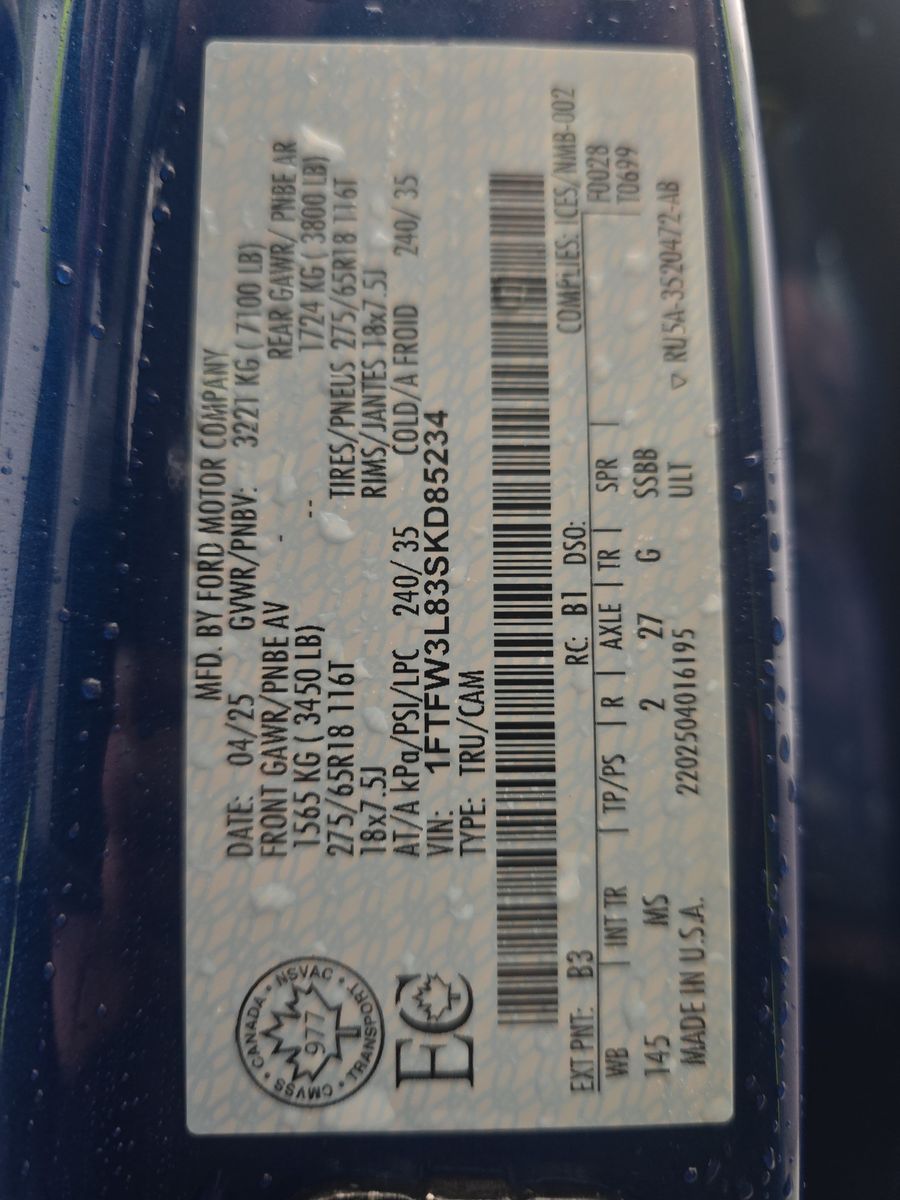 2025 Ford F-150 XLT AWD