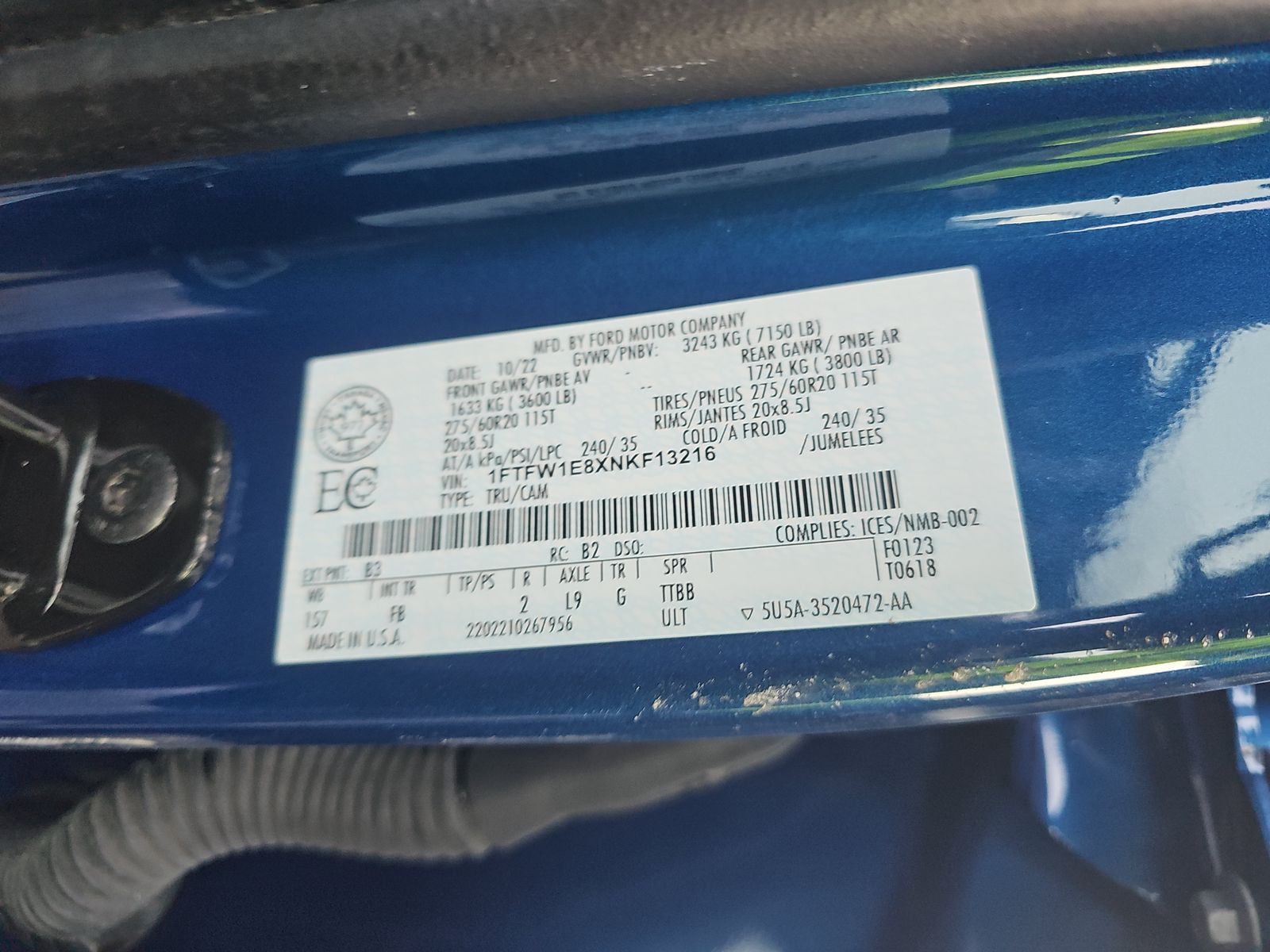 2022 Ford F-150 XLT AWD