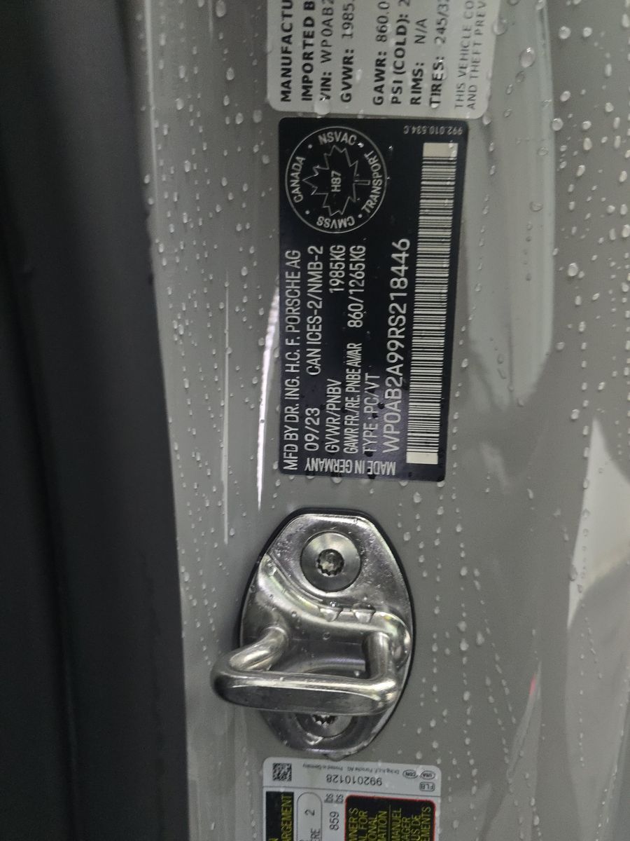 2024 Porsche 911 Carrera S RWD