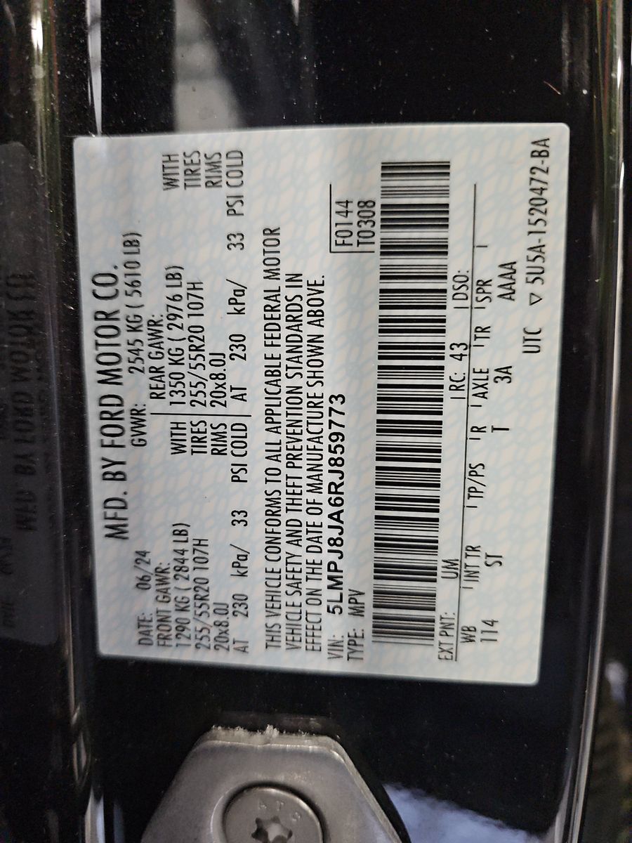 2024 Lincoln Nautilus Premiere AWD