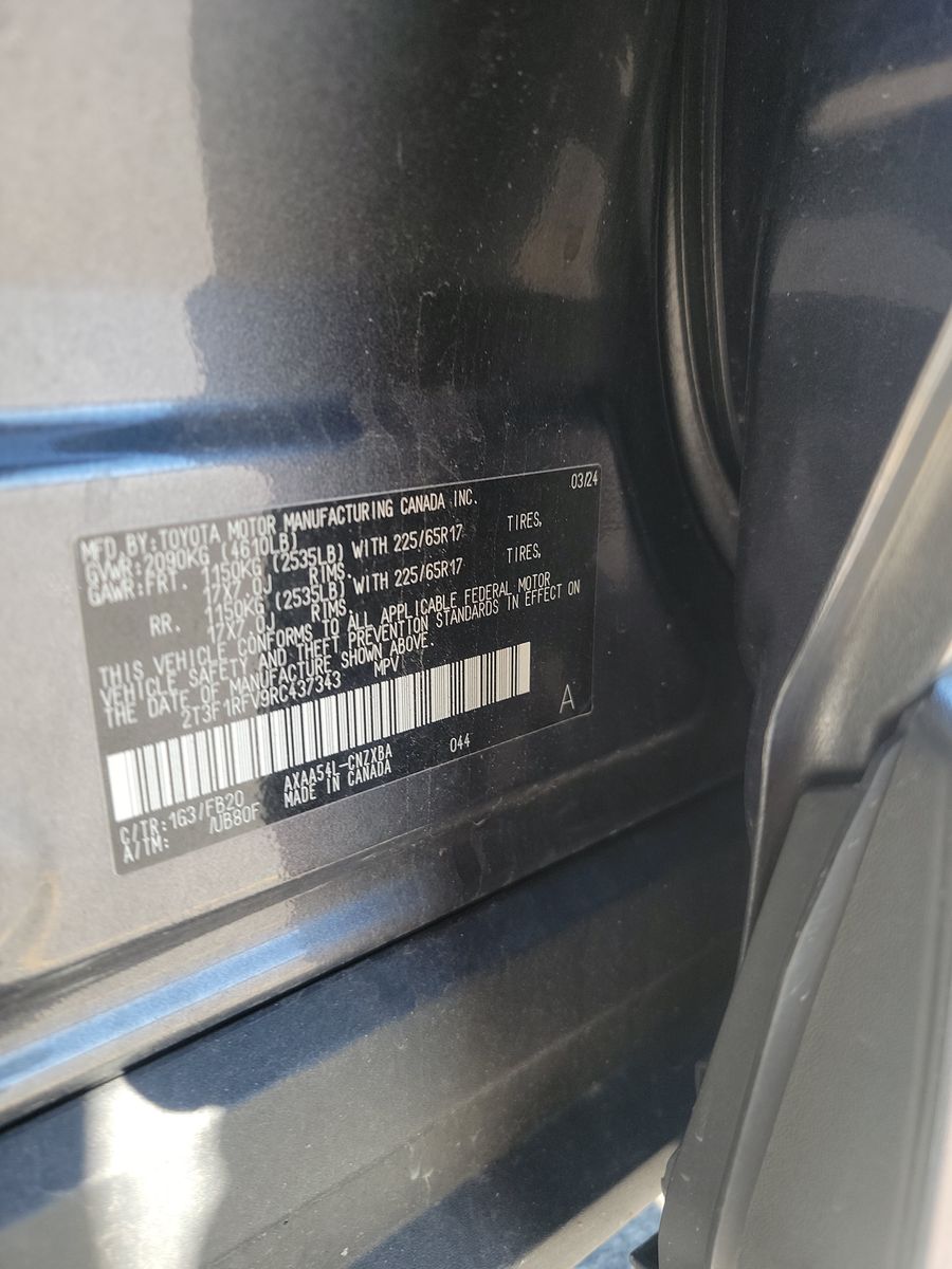 2024 Toyota RAV4 LE AWD