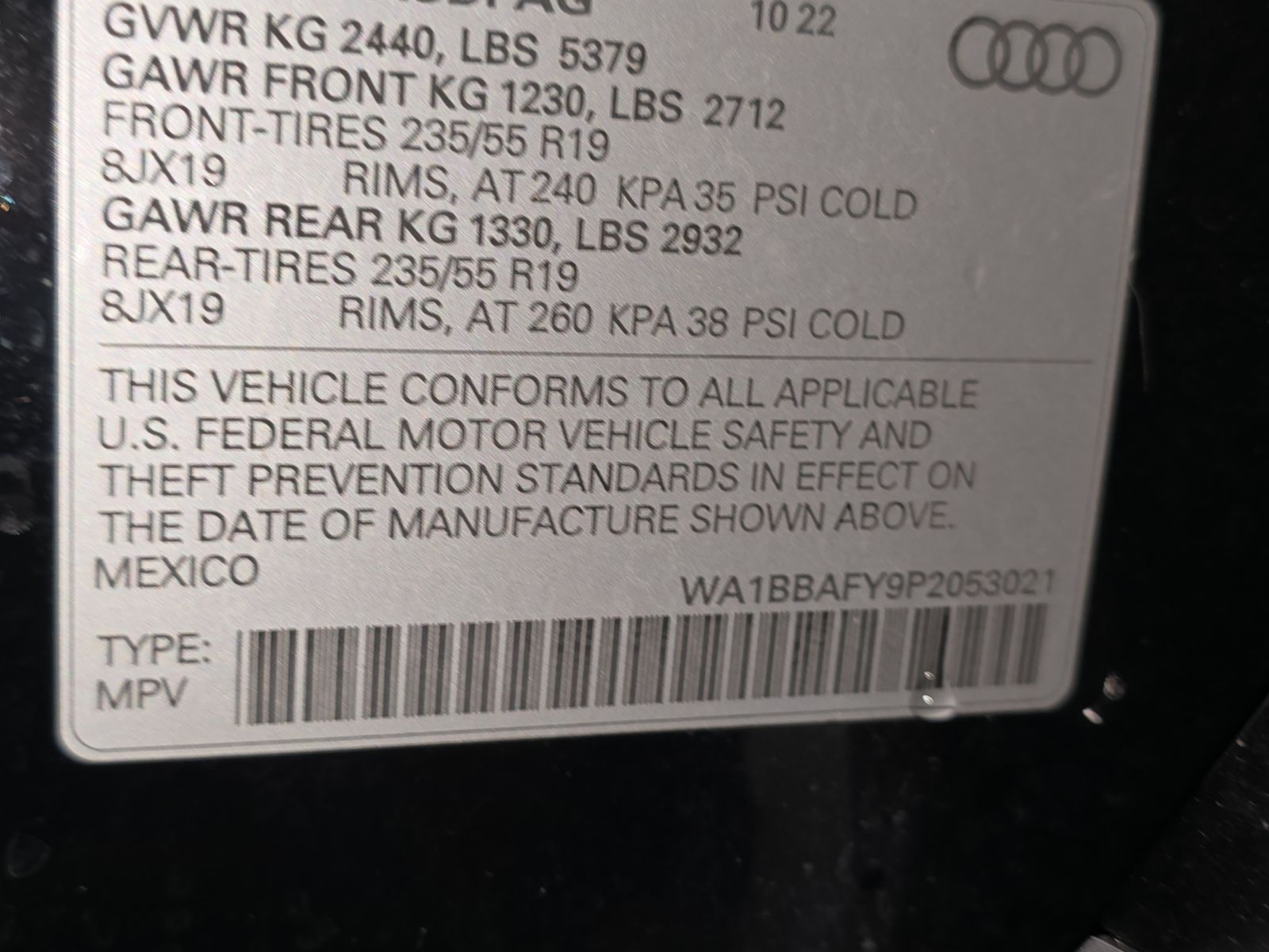 2023 Audi Q5 Premium Plus AWD