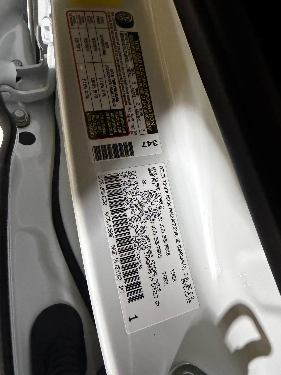 2025 Toyota Tacoma Hybrid TRD Pro AWD