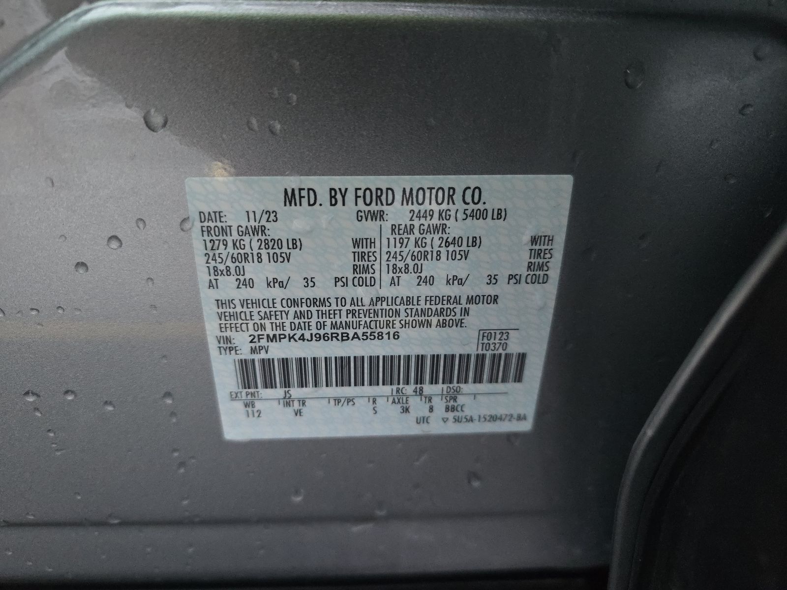2024 Ford Edge SEL AWD