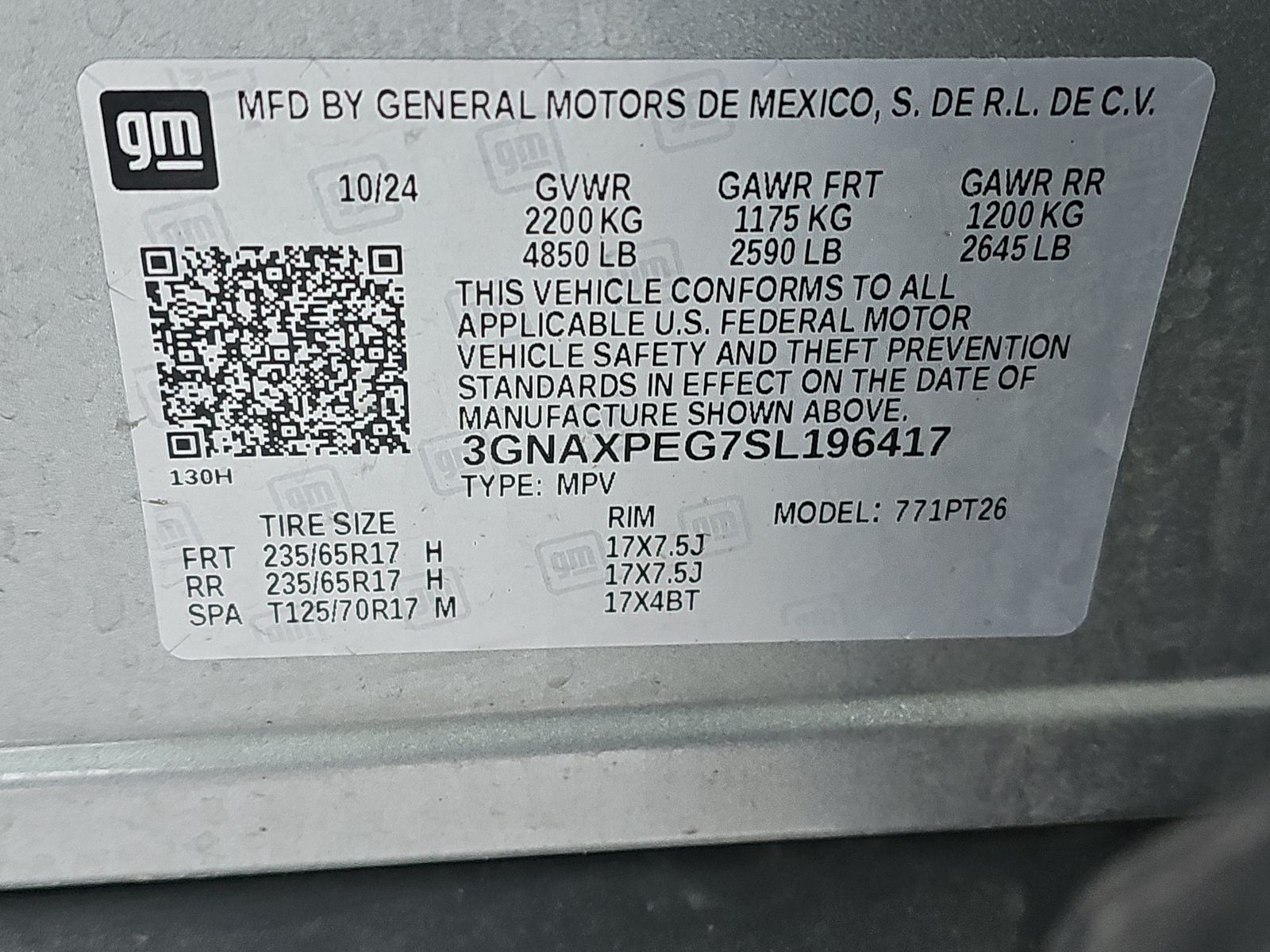 2025 Chevrolet Equinox LT AWD