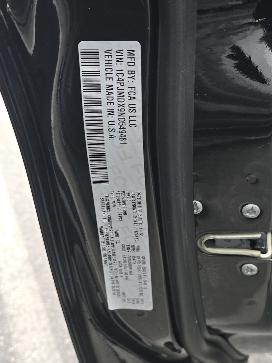 2022 Jeep Cherokee Limited AWD