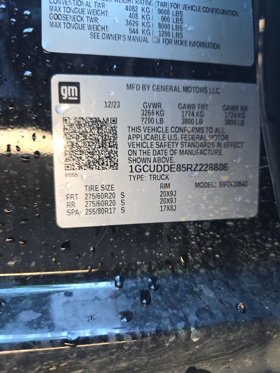 2024 Chevrolet Silverado 1500 LT AWD