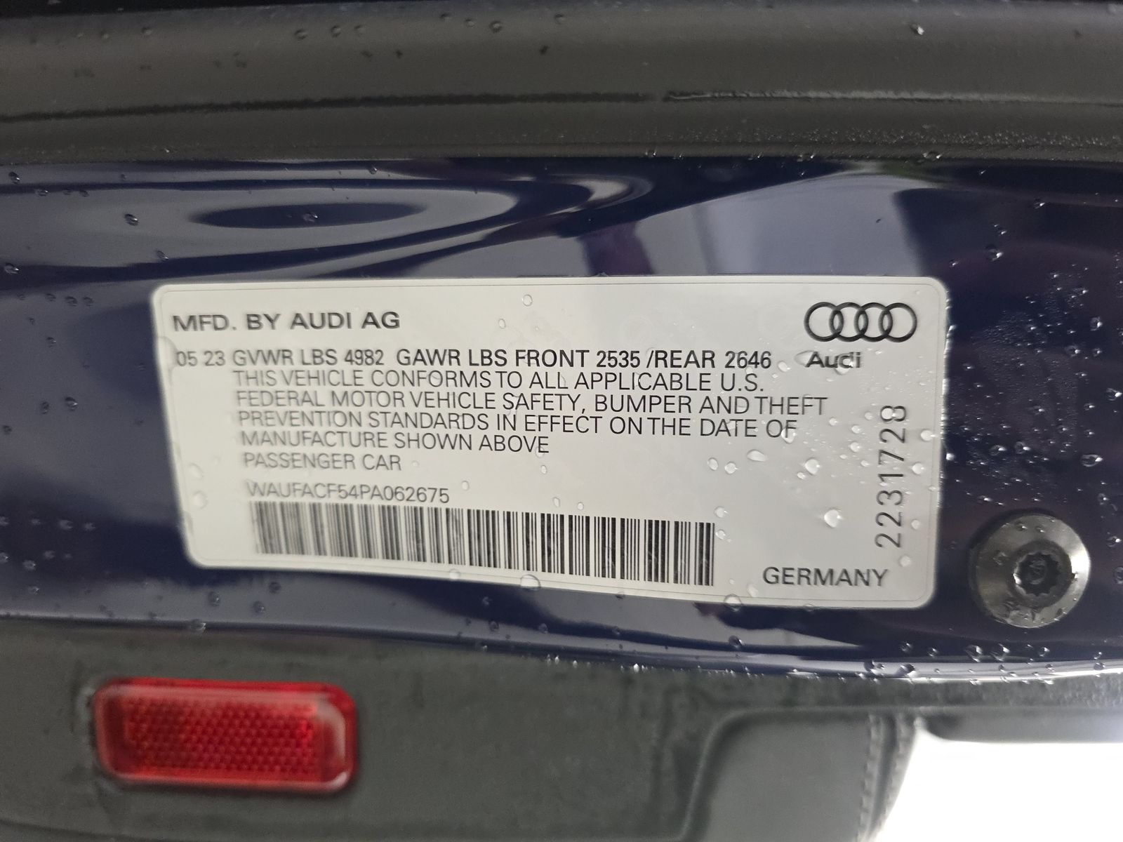 2023 Audi A5 S Line Premium Plus AWD