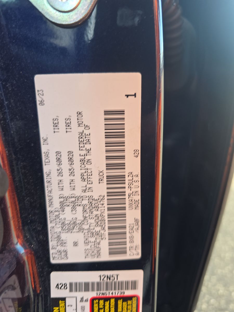 2023 Toyota Tundra Limited AWD