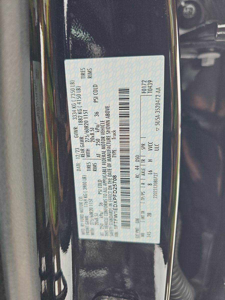 2023 Ford F-150 Hybrid Lariat AWD