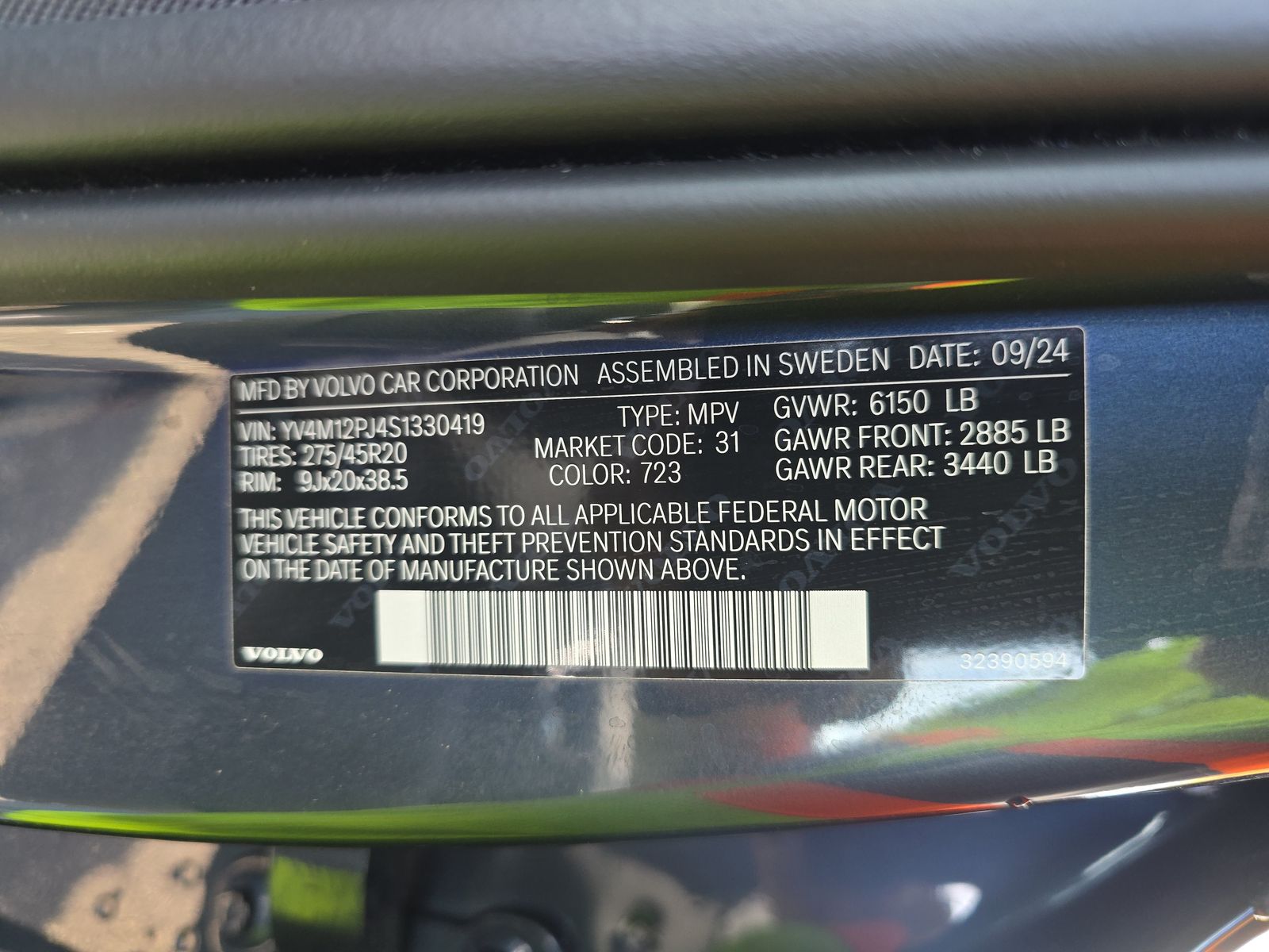 2025 Volvo XC90 B5 Core AWD