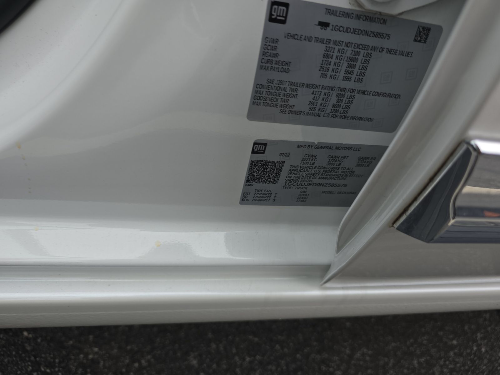 2022 Chevrolet Silverado 1500 High Country AWD