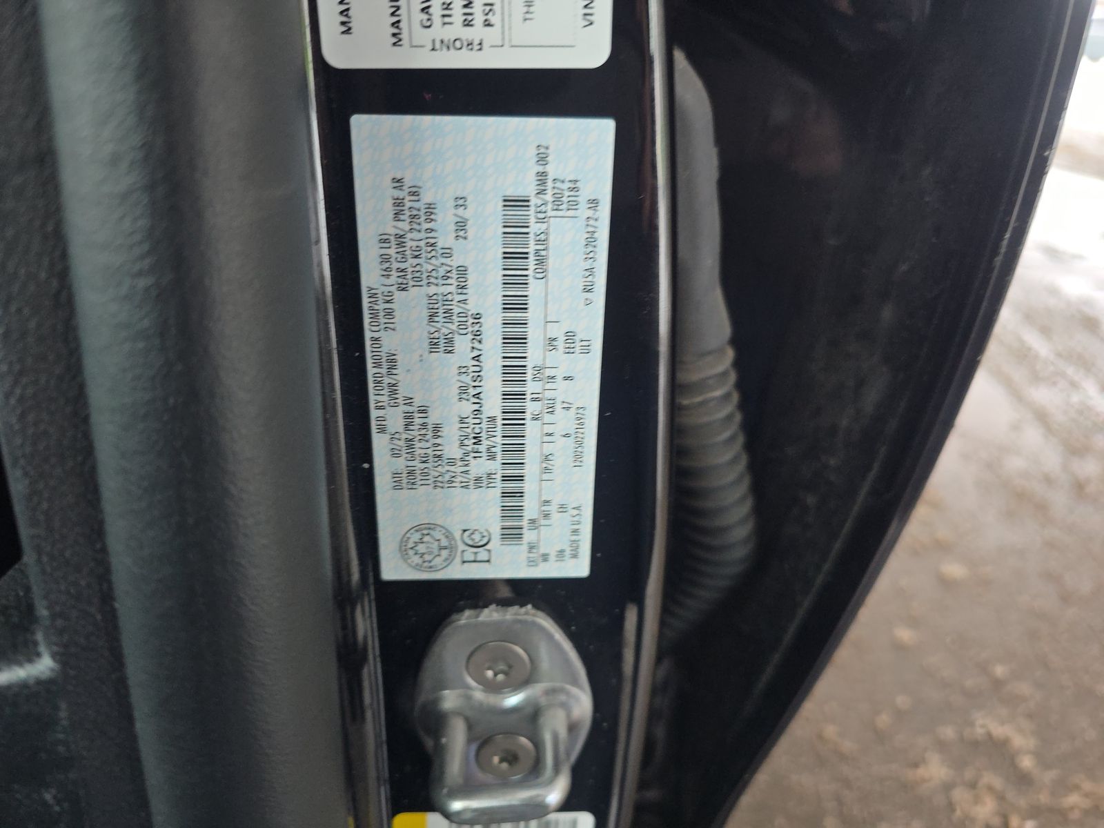 2025 Ford Escape Platinum AWD