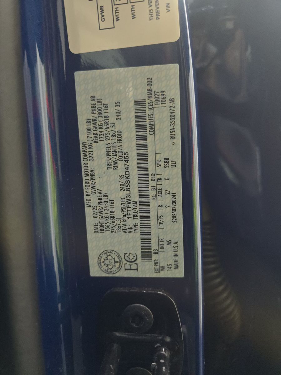 2025 Ford F-150 XLT AWD