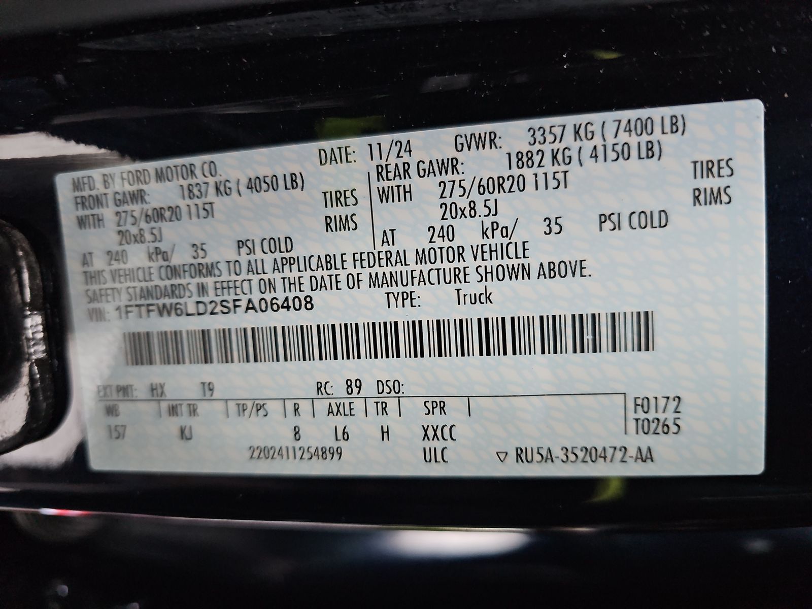 2025 Ford F-150 Hybrid King Ranch AWD