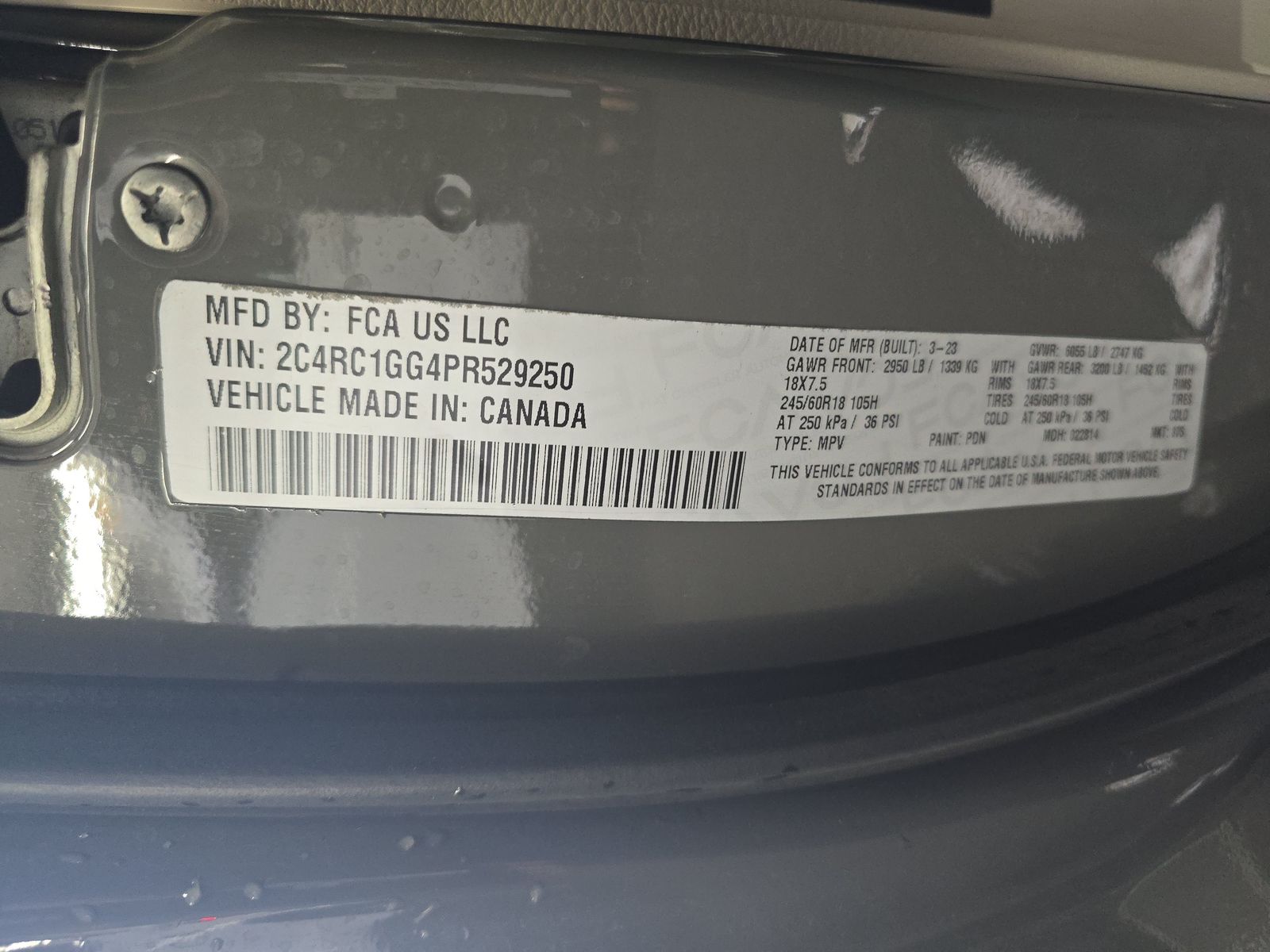 2023 Chrysler Pacifica Limited FWD