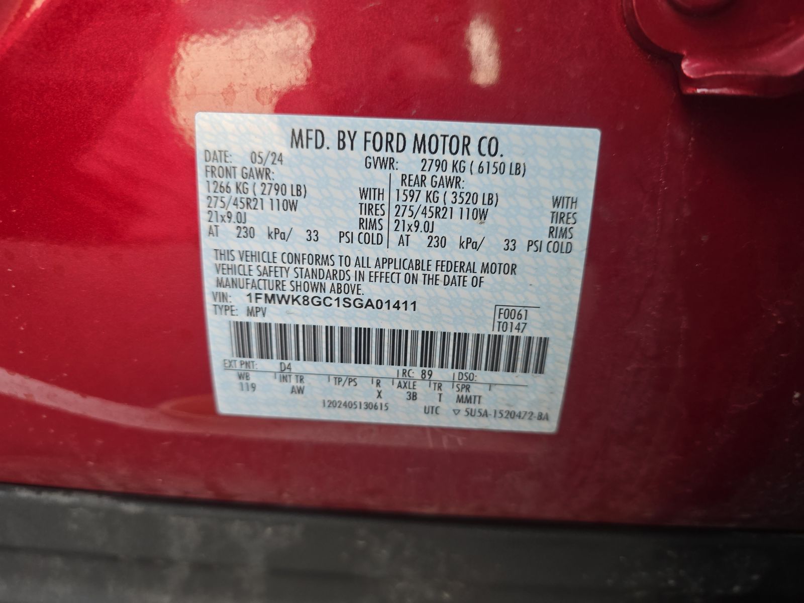 2025 Ford Explorer ST AWD