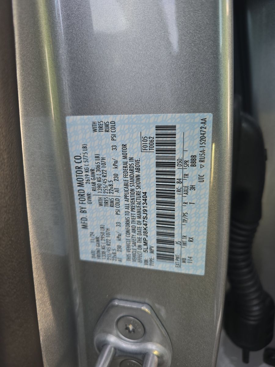 2025 Lincoln Nautilus Reserve AWD