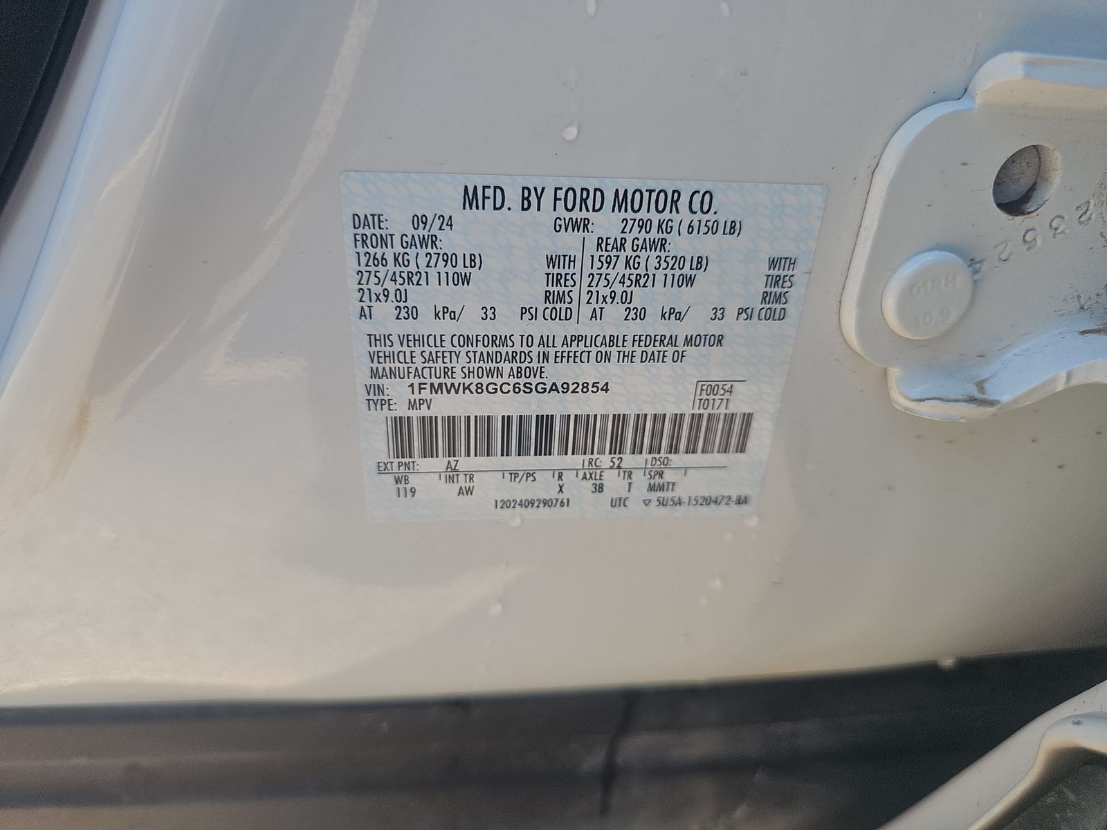2025 Ford Explorer ST AWD