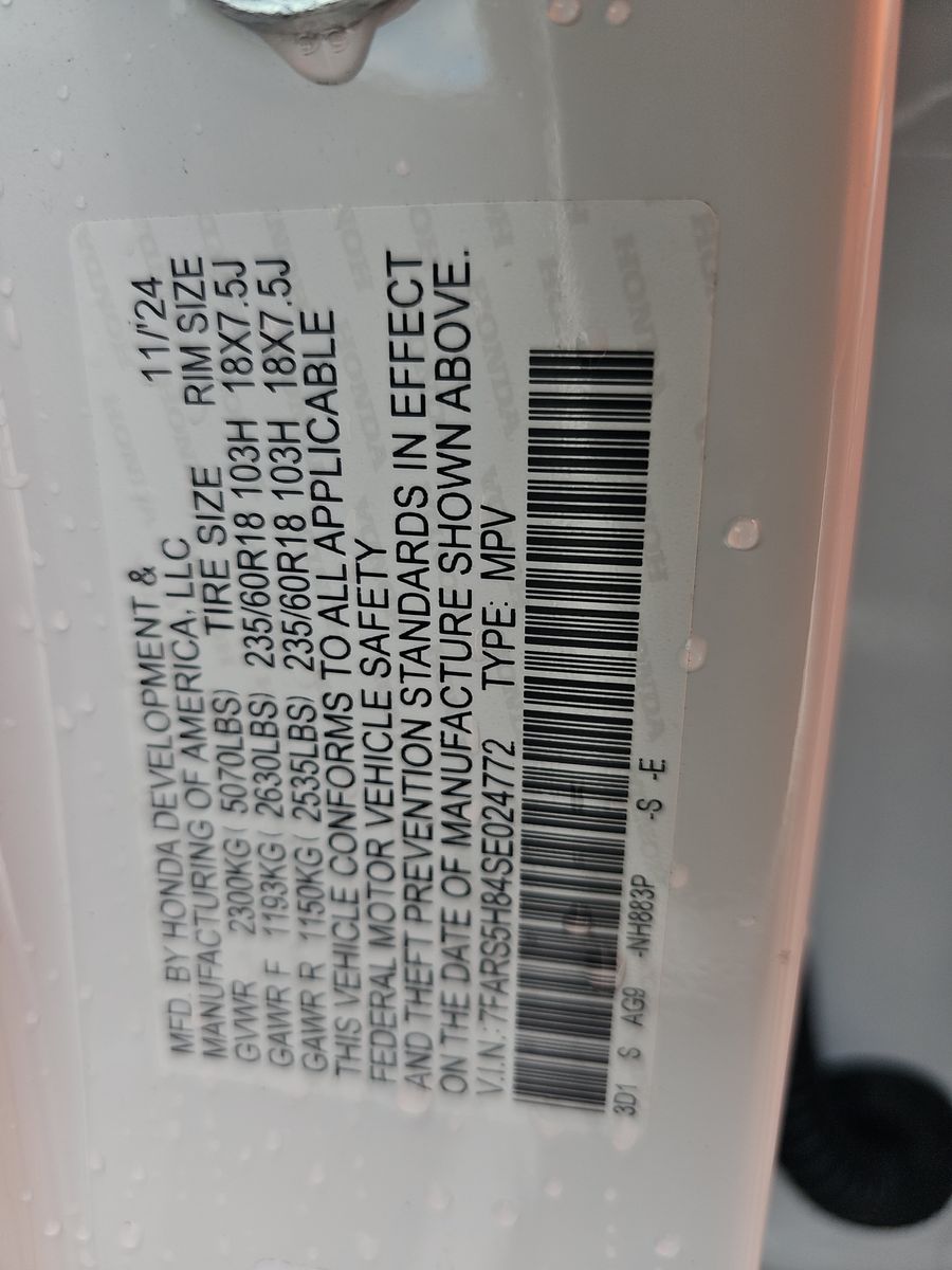 2025 Honda CR-V Hybrid Sport-L FWD