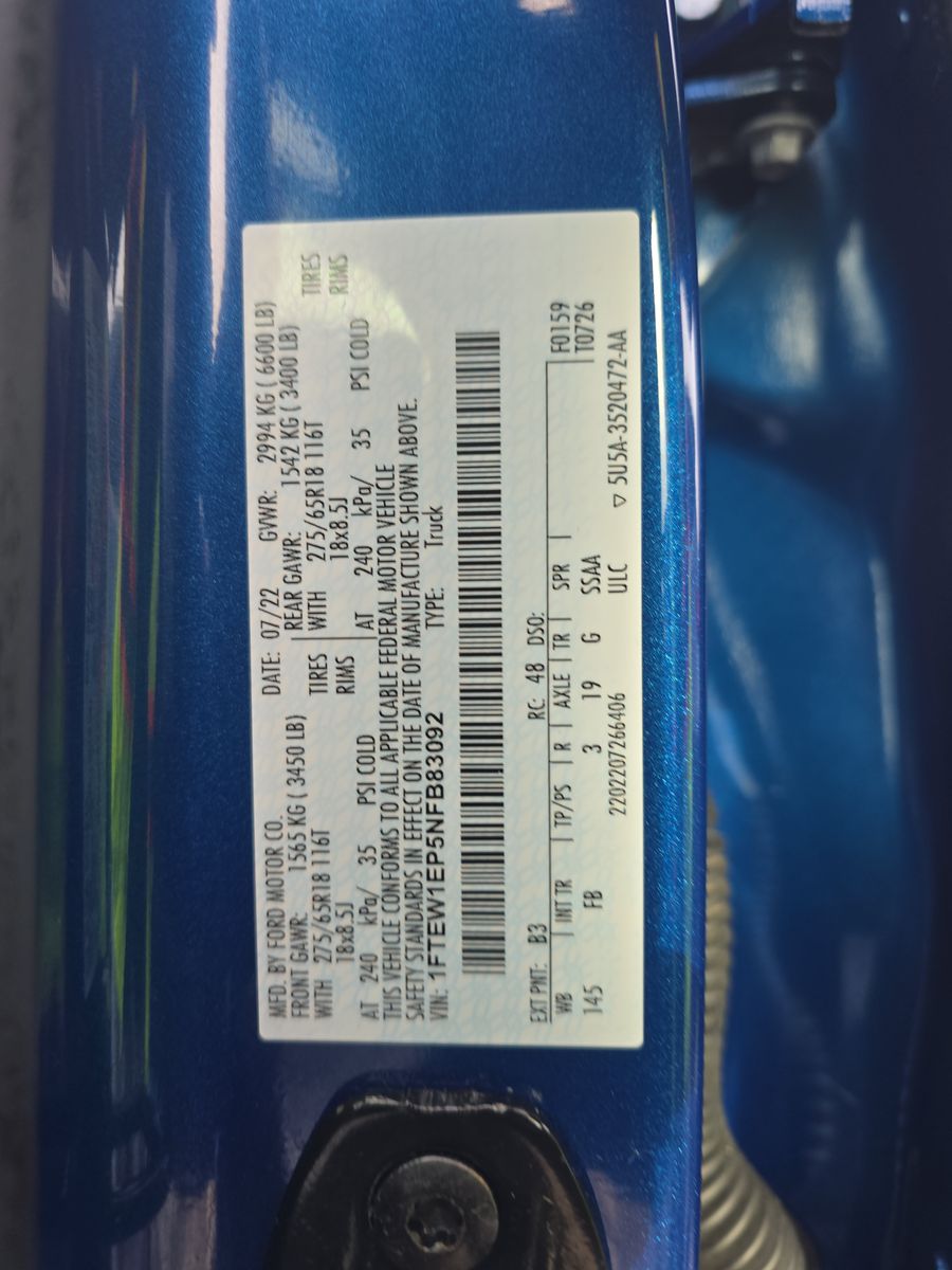 2022 Ford F-150 XLT AWD