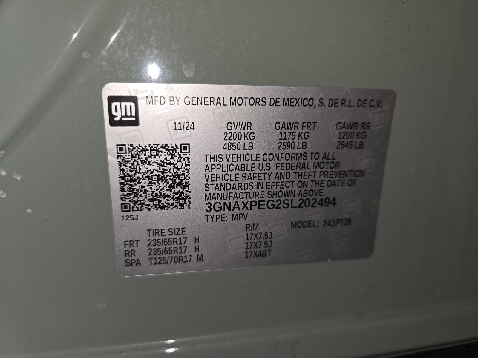 2025 Chevrolet Equinox LT AWD