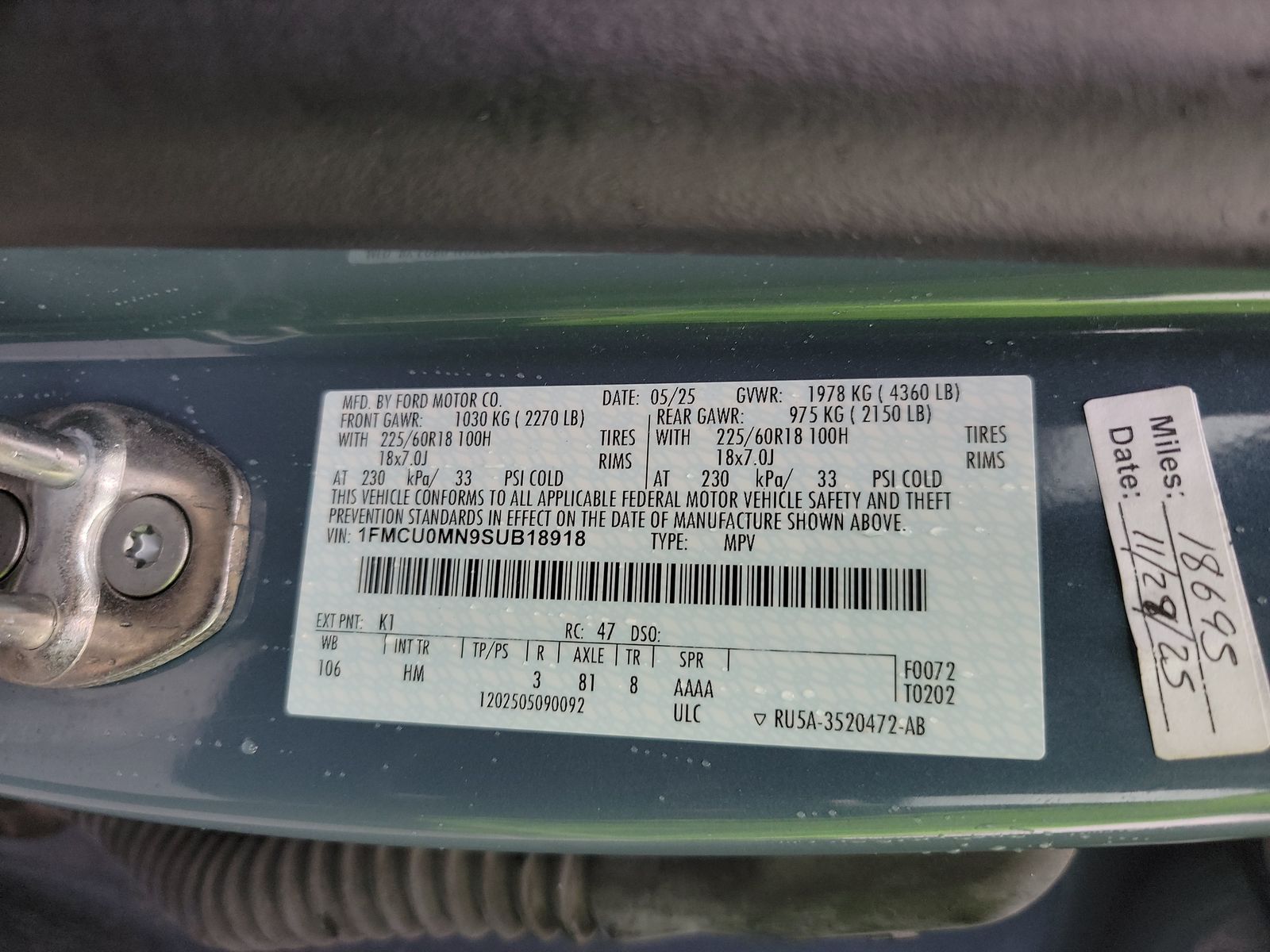 2025 Ford Escape ST-Line FWD