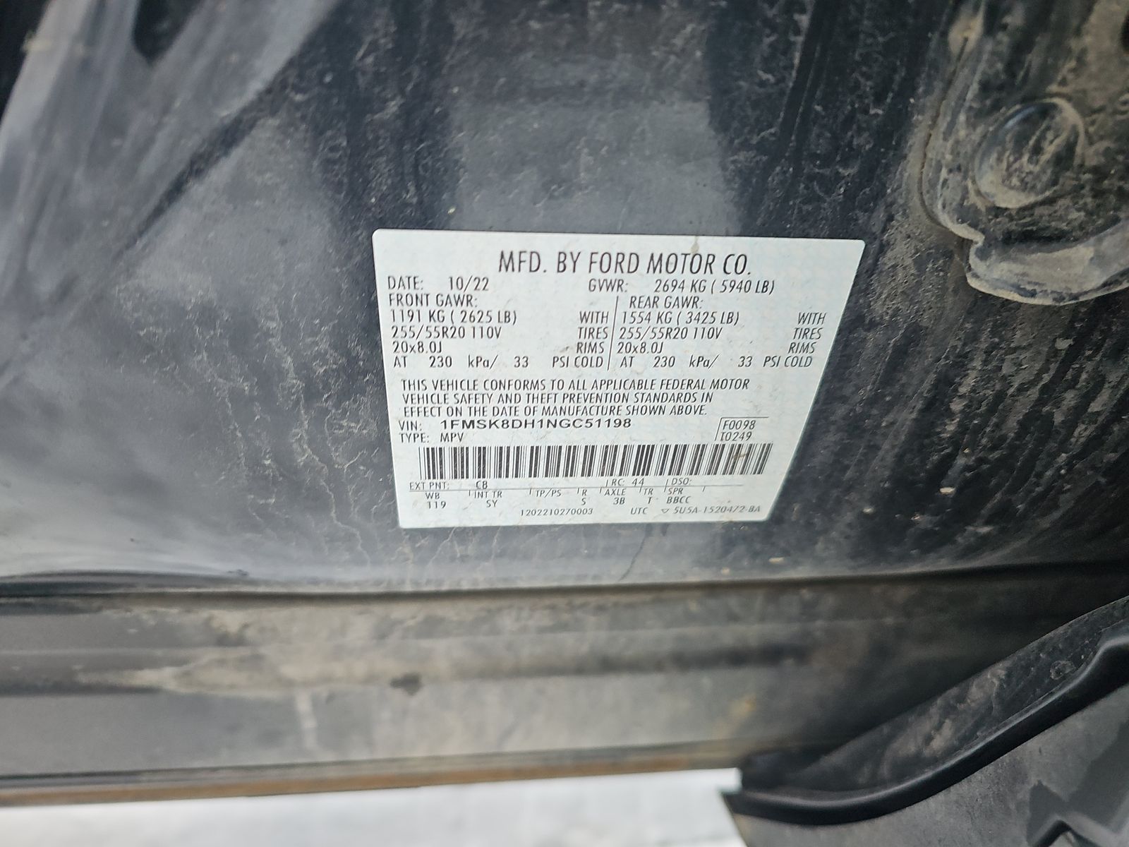 2022 Ford Explorer XLT AWD