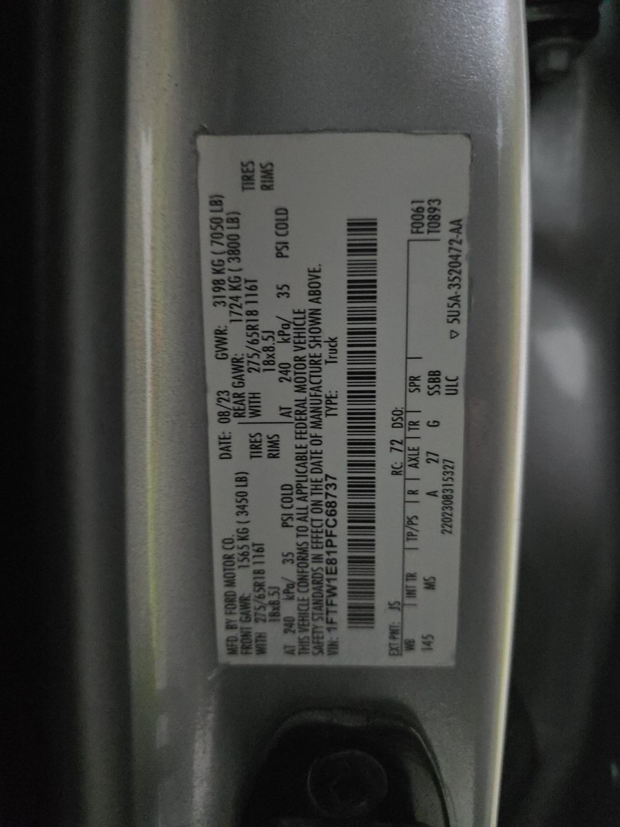 2023 Ford F-150 XLT FWD