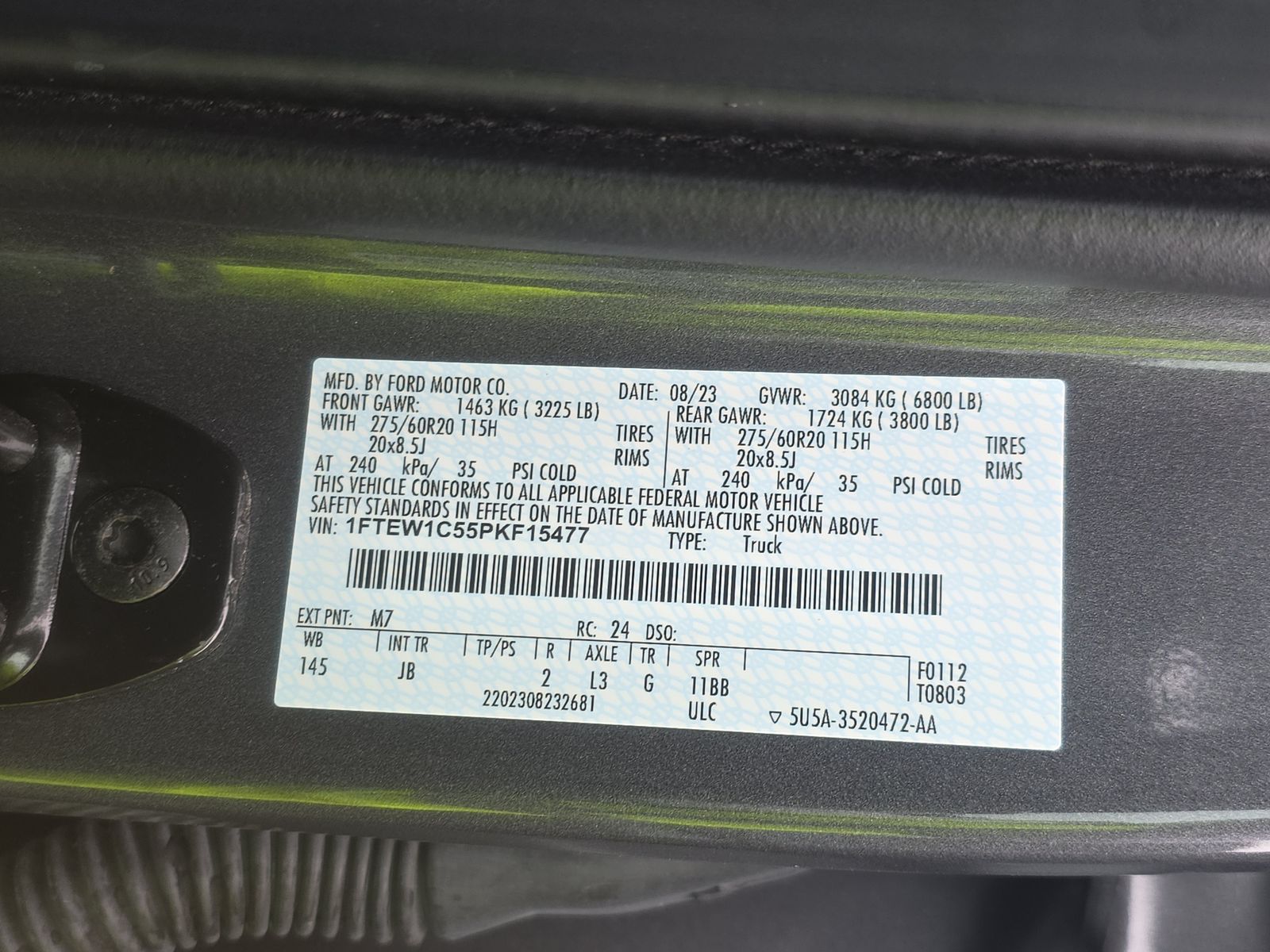 2023 Ford F-150 XL FWD