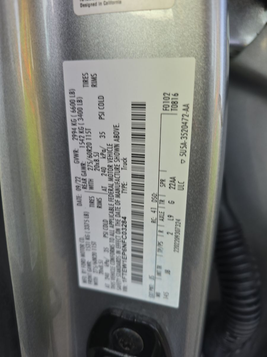 2022 Ford F-150 XL AWD