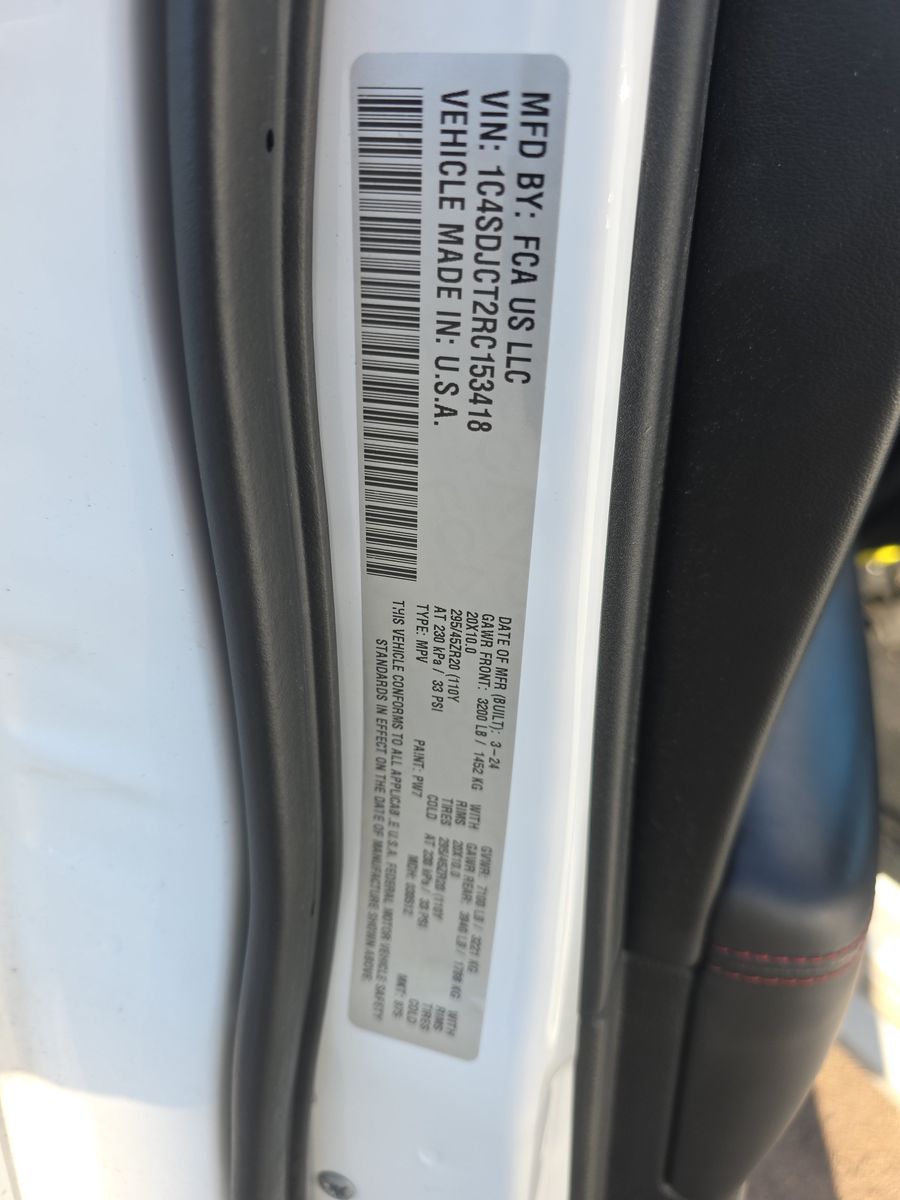 2024 Dodge Durango R/T Premium AWD