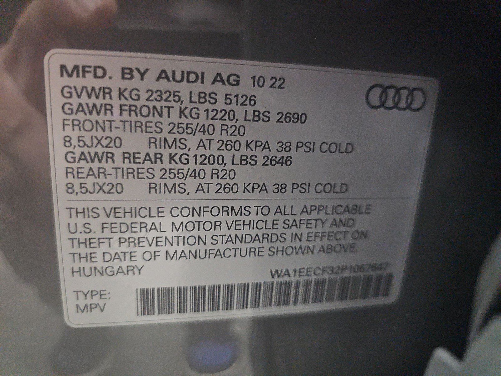 2023 Audi Q3 S line Premium Plus AWD