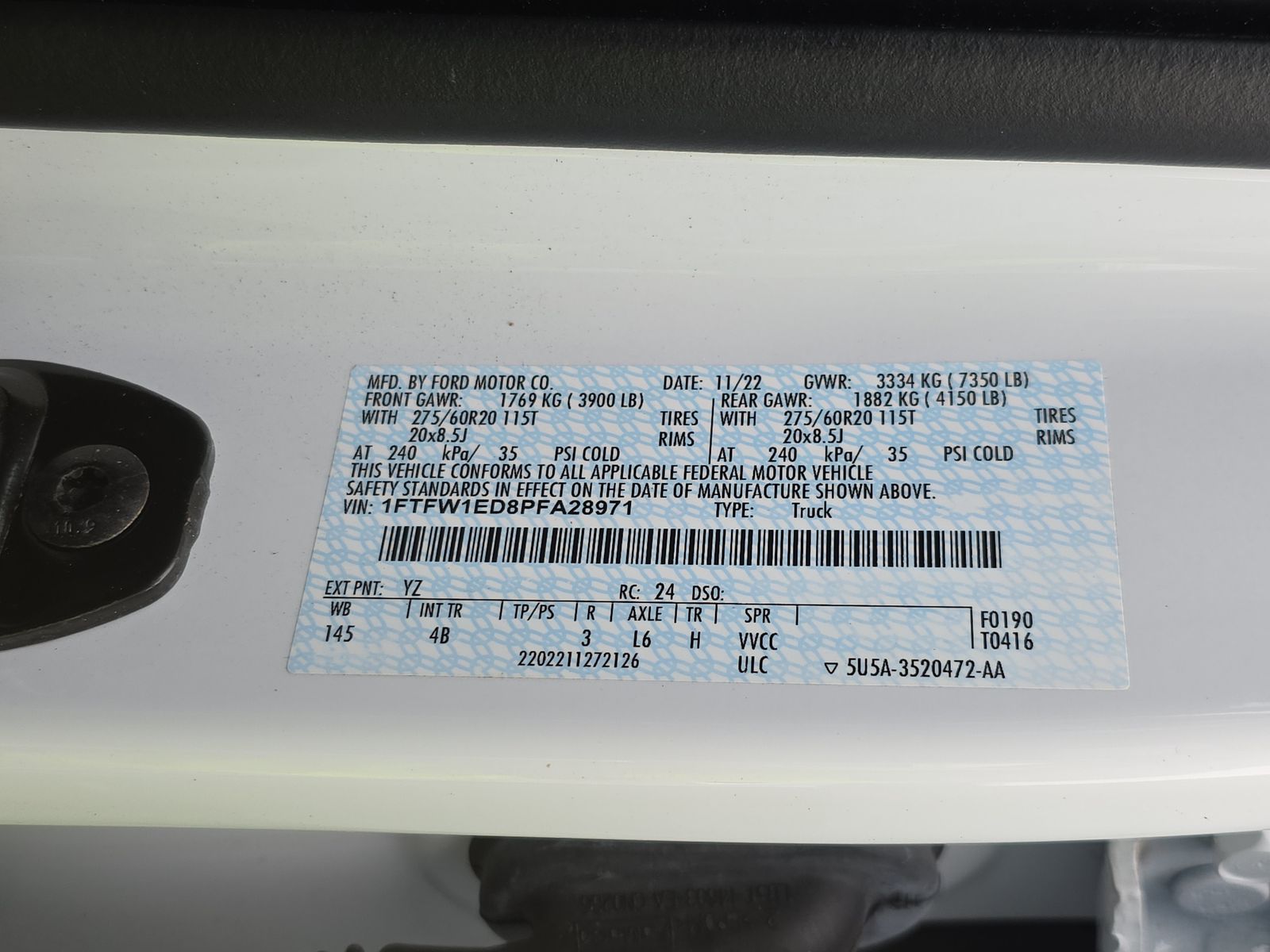 2023 Ford F-150 Hybrid XLT AWD