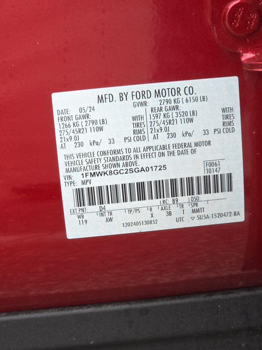 2025 Ford Explorer ST AWD