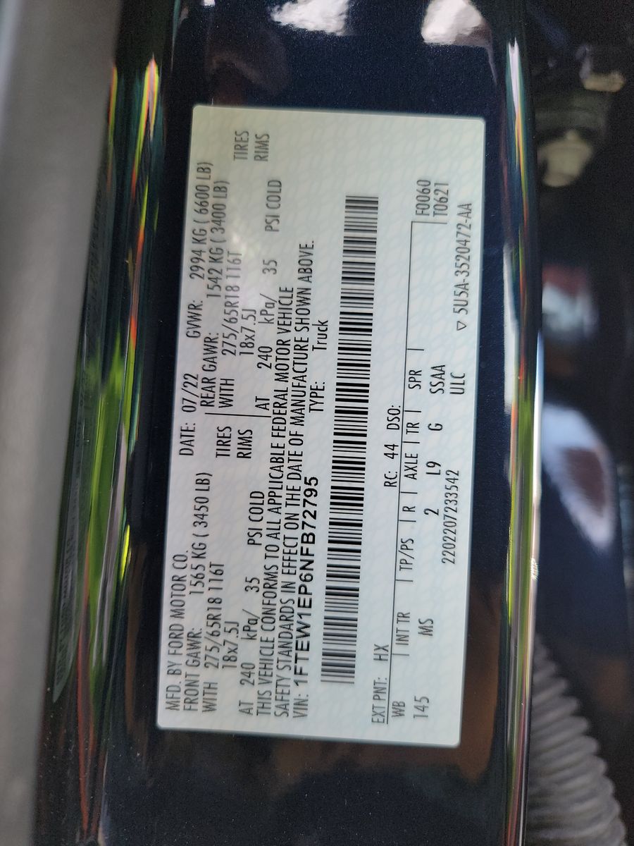 2022 Ford F-150 XLT AWD