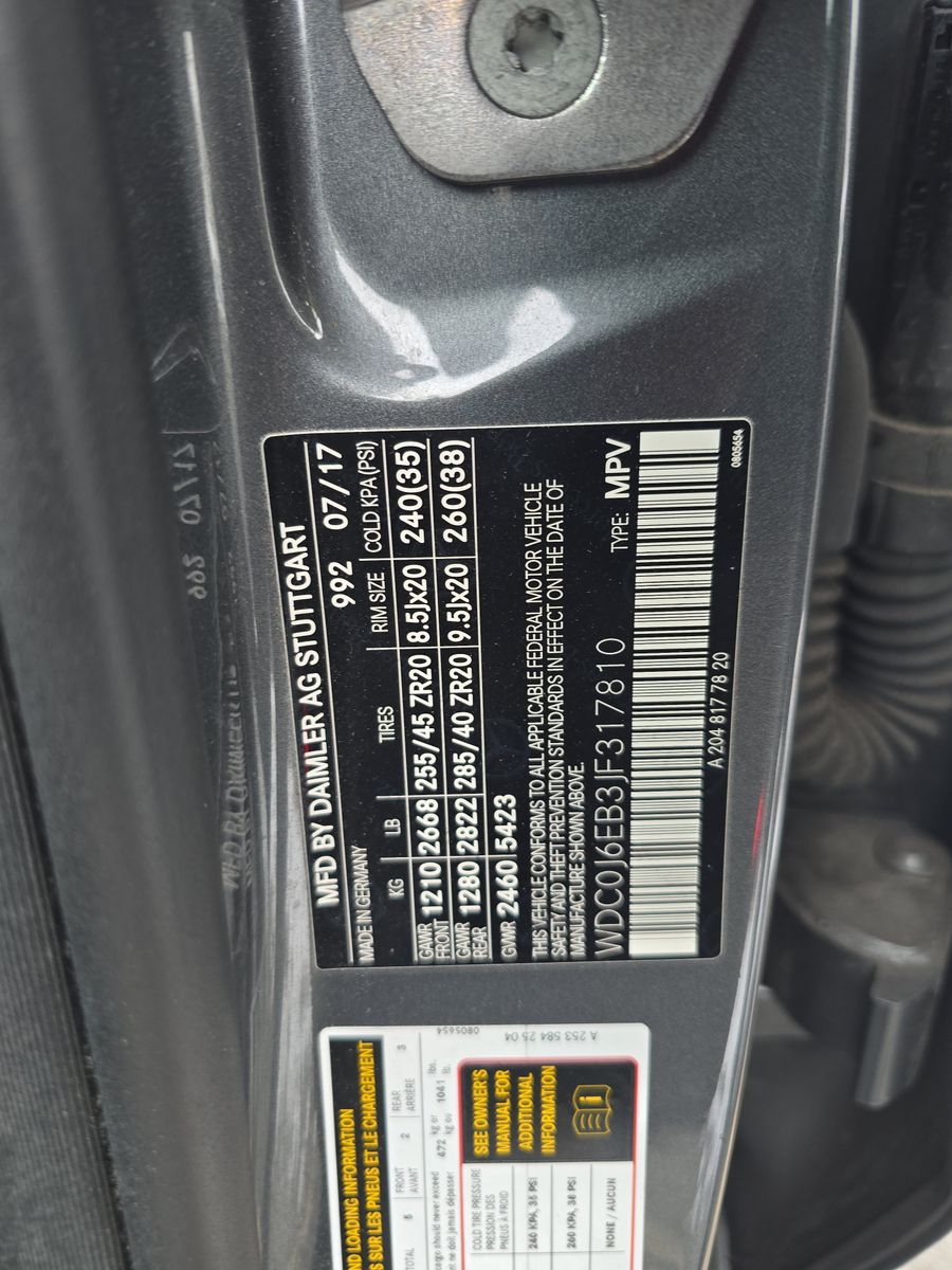 2018 Mercedes-Benz GLC AMG GLC 43 AWD