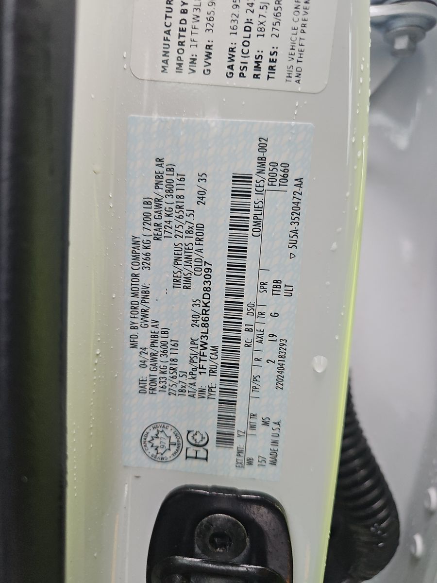 2024 Ford F-150 XLT AWD