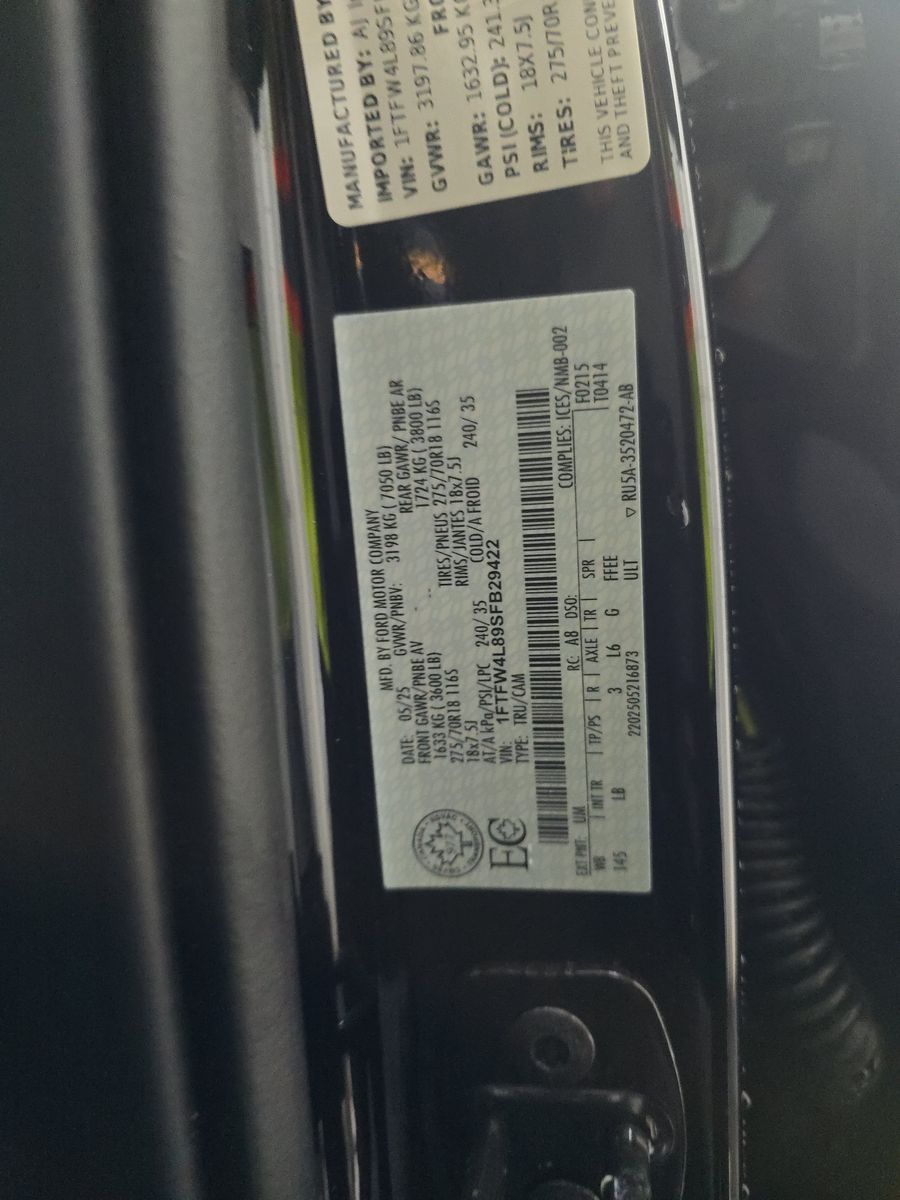 2025 Ford F-150 Tremor AWD