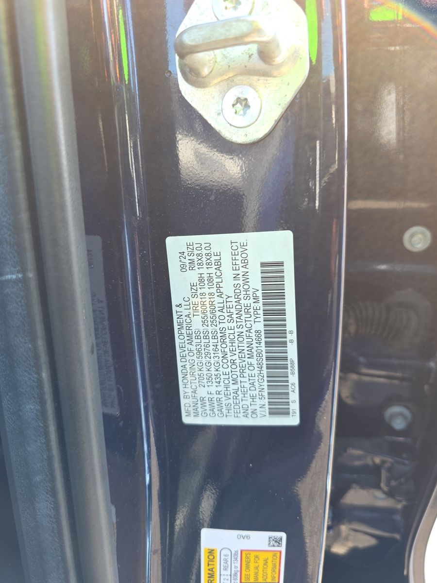 2025 Honda Pilot EX-L FWD