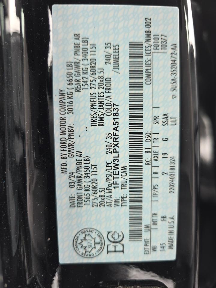 2024 Ford F-150 XLT AWD