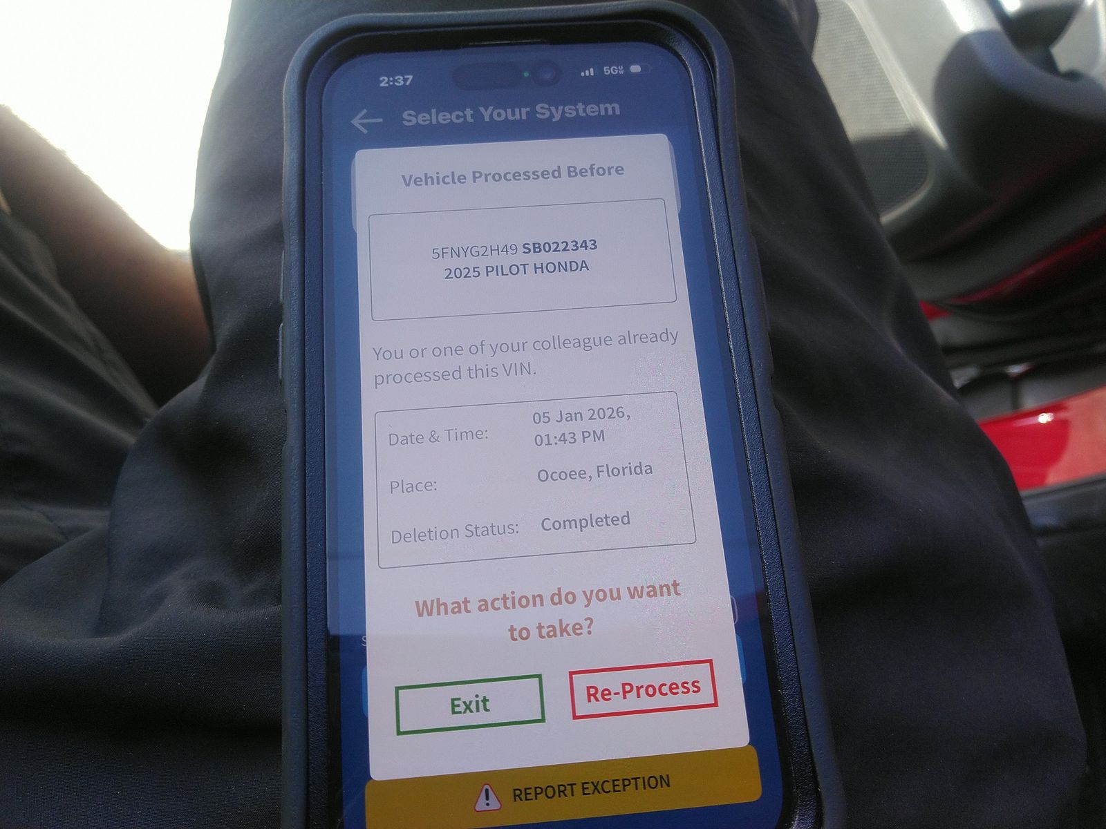 2025 Honda Pilot EX-L FWD