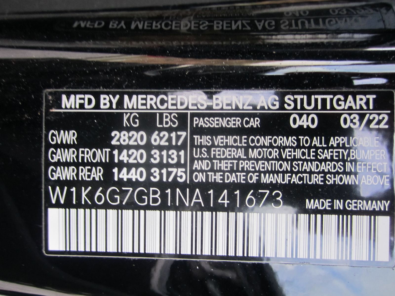 2022 Mercedes-Benz S-Class S 580 AWD